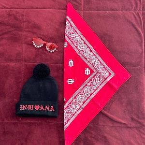 ‼️🔴⚪️IU TAILGATE ACCESSORY BUNDLE HOOSIERS INDIANA UNIVERSITY GAMEDAY BUNDLE‼️